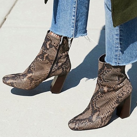 Free People Shoes - Free People Nolita Snake Bootie
